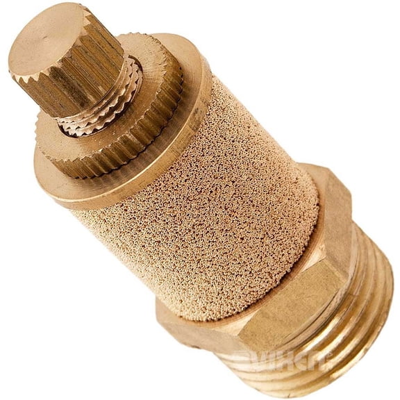 Vixen Air 1/2" NPT Dump/Slowdown/Silencer Flow Control Valve For Suspension VXA4012