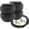 thumbnail image 1 of Vixen Air 1/2" NPT Single Air Port Suspension Air Spring/Air Bag Dual Pack with Fittings, Schrader Valves and 20FT Hose VXD2614S, 1 of 8