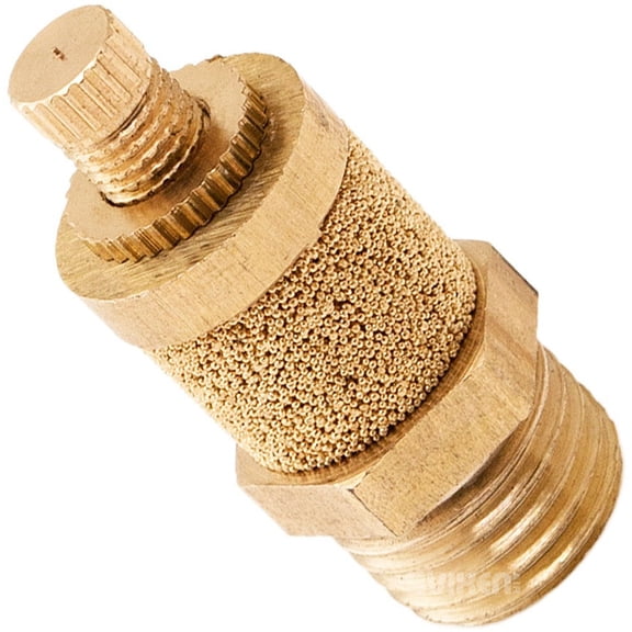 Vixen Air 1/4" NPT Dump/Slowdown/Silencer Flow Control Valve For Suspension VXA4014