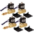thumbnail image 1 of Vixen Air 3/8" NPT Air Ride Suspension High Flow Electric Air Valve (Solenoid) 210 PSI (4-Pack) with Two 3/8" Flow/Dump Control Valves VXF2038M-4, 1 of 5