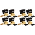 thumbnail image 1 of Vixen Air 3/8" NPT Air Ride Suspension High Flow Electric Air Valve (Solenoid) 250 PSI (8-Pack) with Four 3/8" Flow/Dump Control Valves VXF4038M-8, 1 of 5
