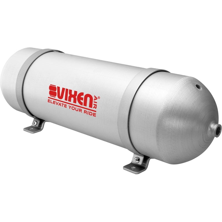 2 Gallon US Made Steel Air Tank 150 PSI - 6 NPT Ports 2 Gallon US Made Steel Air Tank 150 PSI - 6 NPT Ports