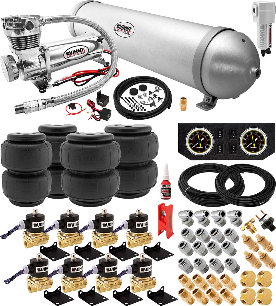 Vixen Air Suspension Kit for Truck/Car/Air Ride. On Board System 200