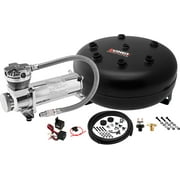 طقم تعليق الهواء Vixen للشاحنة / حقيبة السيارة / ركوب الهواء / الربيع. على متن النظام - ضاغط 200psi ، 4 خزان غالون. لرفع القوارب ، القطر ، التخفيض ، الحقائب المستوية ، القرن على متن القطار ، نصف / SUV VXO4840C