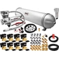 thumbnail image 1 of Vixen Air Suspension Kit for Truck/Car Bag/Air Ride/Spring. On Board System- 200psi Compressor, 5 Gallon Aluminum Tank. For Boat Lift,Towing,Lowering,Load Leveling Bags,Train Horn,RV VXX1209H/4850CF, 1 of 10