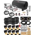 thumbnail image 1 of Vixen Air Suspension Kit for Truck/Car Bag/Air Ride/Spring. On Board System- Dual 200psi Compressor, 6 Gallon Tank. For Boat Lift,Towing,Lowering,Load Leveling,Onboard Train Horn VXX1209FB/4863DCF, 1 of 10