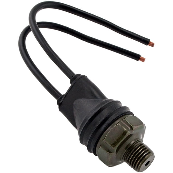 Vixen Horns 120-150 PSI Air Sealed/Waterproof Pressure Switch with Wire Leads Tank Mount Type 1/4" NPT 12V/24V for Train/Air Horn VXA7150L