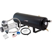 Vixen Horns 3 Gallon 12 Liter Train/Air Horn Tank with 200 PSI Compressor Onboard System/Kit 12V VXO8330