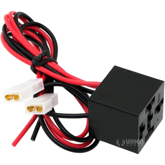 Vixen Horns 4-PIN Pre-wired Quick Connect Relay Plug/Socket VXA7644
