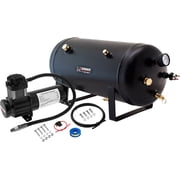 Vixen Horns 5 Gallon 18 Liter Train/Air Horn Tank with 200 PSI Compressor Onboard System/Kit 12V VXO8350B