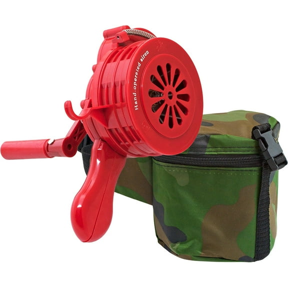 Vixen Horns Hand Crank Siren, Loud Portable Air-raid Hand Held Siren, Manual Operated Siren Horn, Handheld Fire Alarm Tornado Air Raid Siren (Plastic), VXS-1000P