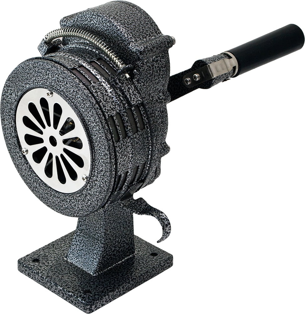 Vixen Horns Metal Hand Crank Siren – Loud Air Raid Alarm With Foldable Tripod, Portable Emergency Horn VXS-2000MTP