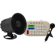 Vixen Horns Musical Electronic 12V Horn, Plastic Black