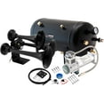 Vixen Horns Train Horn Kit, 3 Trumpets, 200 PSI Compressor, 5 Gallon ...