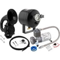 thumbnail image 1 of Vixen Horns Train Horn Kit for Motorcycle/Bike/Truck/Car. Complete Onboard System- 150psi Air Compressor, 0.5 Gallon Tank, 1 Trumpet. Loud dB. Fits Vehicles like Pickup/Jeep/RV/SUV 12v VXO8805/1101, 1 of 9