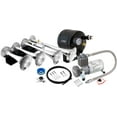 thumbnail image 1 of Vixen Horns Train Horn Kit for Trucks/Car/Semi. Complete Onboard System- 150psi Air Compressor, 0.5 Gallon Tank, 4 Trumpets. Super Loud dB. Fits Vehicles like Pickup/Jeep/RV/SUV 12v VXO8805/4124C, 1 of 10