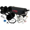 thumbnail image 1 of Vixen Horns Train Horn Kit for Trucks/Car/Semi. Complete Onboard System- 150psi Air Compressor, 1.5 Gallon Tank, 4 Trumpets. Super Loud dB. Fits Vehicles like Pickup/Jeep/RV/SUV 12v VXO8715/4114B, 1 of 10
