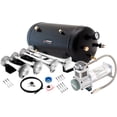 thumbnail image 1 of Vixen Horns Train Horn Kit for Trucks/Car/Semi. Complete Onboard System- 200psi Air Compressor, 5 Gallon Tank, 4 Trumpets. Super Loud dB. Fits Vehicles like Pickup/Jeep/RV/SUV 12v VXO8350/4124C, 1 of 10