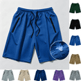 thumbnail image 1 of Vixolx Mens Mesh Athletic Shorts Drawstring Dry Gym Running Shorts Casual Vacation Beach Shorts with Zipper Pocket, 1 of 4