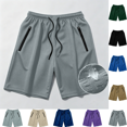 thumbnail image 1 of Vixolx Mens Mesh Athletic Shorts Drawstring Dry Gym Running Shorts Casual Vacation Beach Shorts with Zipper Pocket, 1 of 8