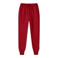 thumbnail image 1 of Vixolx Womens Casual Joggers Drawstring High Waist Baggy Fitted Sweatpants Workout Gym Trousers, 1 of 6