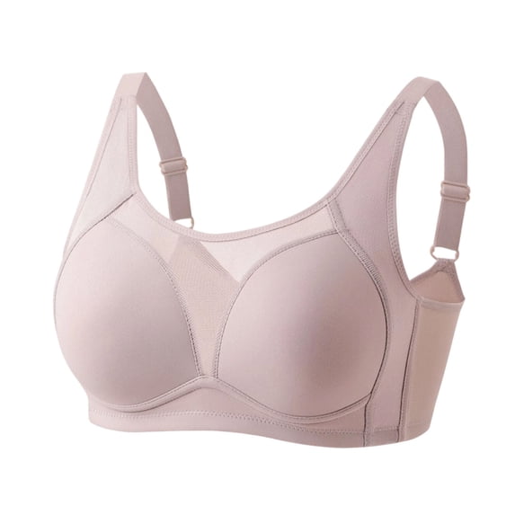 Vixolx Womens Plus Size Push Up Bras Wireless Comfortable Breathable Support Daily Bras