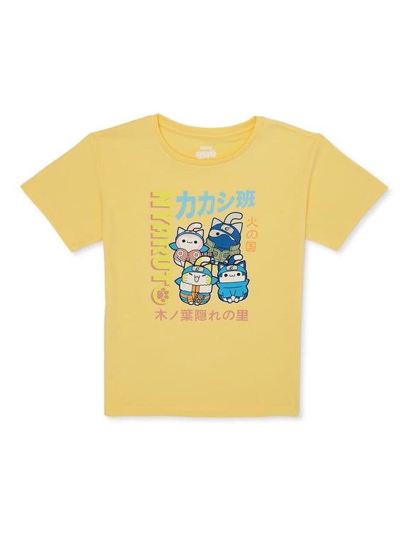 Viz Media Girls Naruto Team Nana Graphic T-Shirt