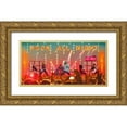 thumbnail image 1 of VizLab 18x11 Gold Ornate Wood Framed with Double Matting Museum Art Print Titled - Rock is Alive!, 1 of 4