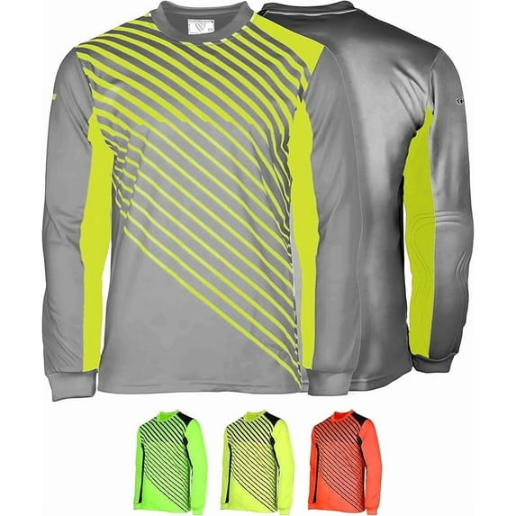 Vizari Arroyo Adult Soccer Goalie Jersey | Lightweight Goalkeeper Jersey with Padded Long Sleeve for Men and Women