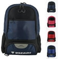 thumbnail image 1 of Vizari 'Avila' Soccer Backpack | Versatile Multiple Sports Bag for Ultimate Convenience | For Youth and Adults - BLACK/NAVY, 1 of 6