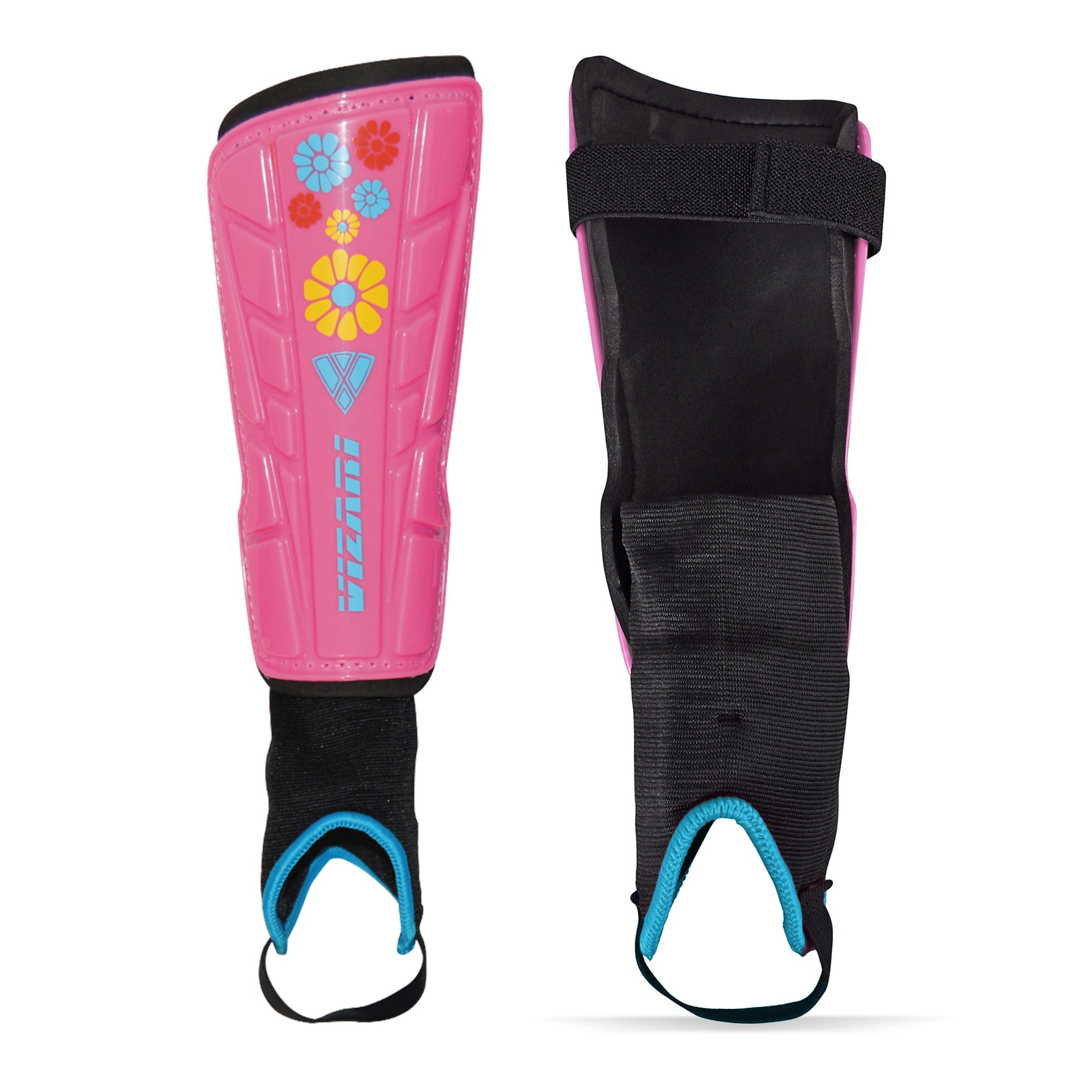 Vizari Blossom Soccer Shin Guards for Kids, Youth, Adults