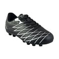thumbnail image 1 of Vizari Boca Firm Ground Soccer Cleats for Kids & Youth – Lightweight, Durable, Comfortable Shoes with Traction & Padded Heel - Black/White, 9, 1 of 6