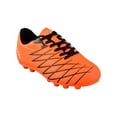 thumbnail image 1 of Vizari Boca Firm Ground Soccer Cleats for Kids & Youth – Lightweight, Durable, Comfortable Shoes with Traction & Padded Heel - Orange/Black, 3.5, 1 of 6