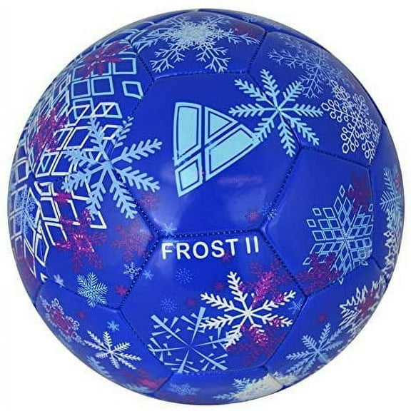 Vizari Frost 2 Soccer Ball | Synthetic Material | Indoor & Outdoor Play | Perfect for Kids & Soccer Lovers - Blue, 3