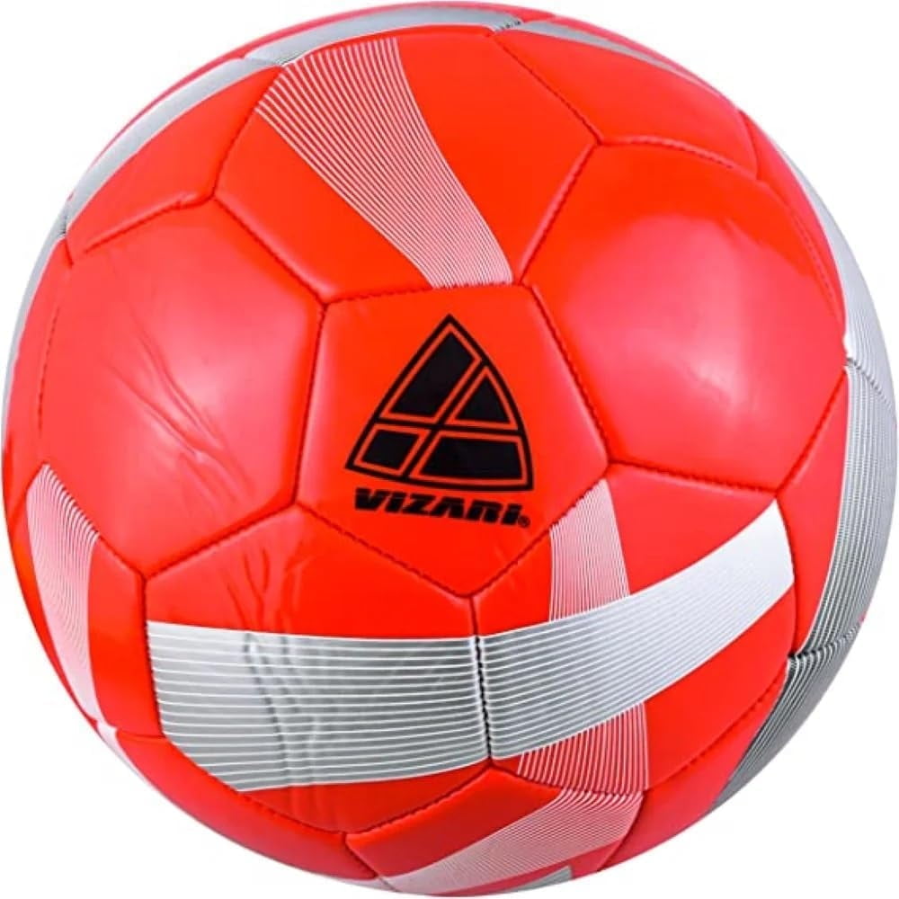 Vizari Hydra Pallone Da Calcio Taglia 4 – Cuoio In TPU Con Ottima Tenuta D’Aria, Per Allenamenti E Partite, Colori Disponibili
