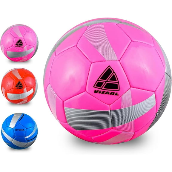 Vizari Hydra Soccer Ball for Youth & Adults | Sizes 3, 4, 5 | Durable TPU | Indoor & Outdoor Play