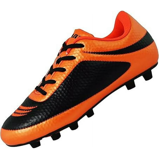 Vizari USA Boys Girls Soccer Cleats | Youth Firm Ground Athletic Outdoor Football Shoes for Toddler, Little Kid, Big Kid | Lightweight & Durable