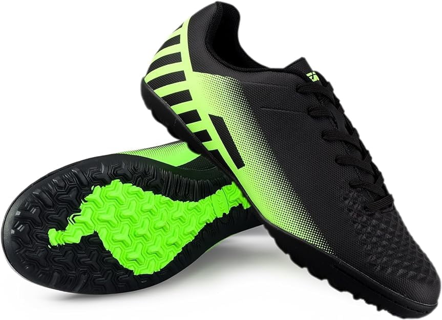 Vizari Kid's Santos JR Turf Soccer Shoes for Boys and Girls | Turf Cleats for Hard Indoor and Outdoor Surfaces and Fields