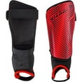 thumbnail image 1 of Vizari Matera Soccer Shin Guards with Ankle Protection for Kids, Youth, and Adults | Lightweight and Durable Gear for Ages 3+ - RED/BLACK, M, 1 of 6