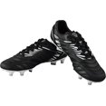 thumbnail image 1 of Vizari Men's Valencia SG Soft Ground Soccer Shoes/Cleats for Soft or Wet Playing Surfaces and Fields - Black White, 1 of 4