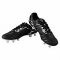 thumbnail image 1 of Vizari Men's Valencia SG Soft Ground Soccer Shoes/Cleats for Soft or Wet Playing Surfaces and Fields (Black, 6.5), 1 of 6