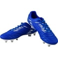 thumbnail image 1 of Vizari Men's Valencia SG Soft Ground Soccer Shoes/Cleats for Soft or Wet Playing Surfaces and Fields - Blue White, 1 of 4