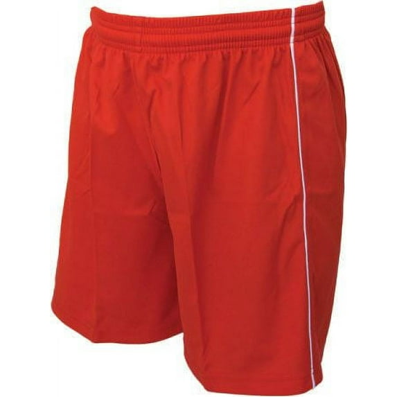 Vizari Mens Dynamo Shorts- Red, Youth Medium