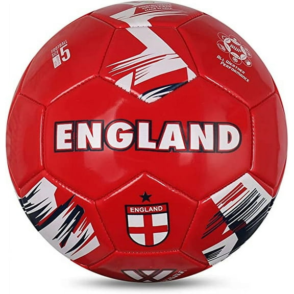 Vizari Mini National Team Soccer Balls Eight Mini National Team Countryballs to Choose from England Red