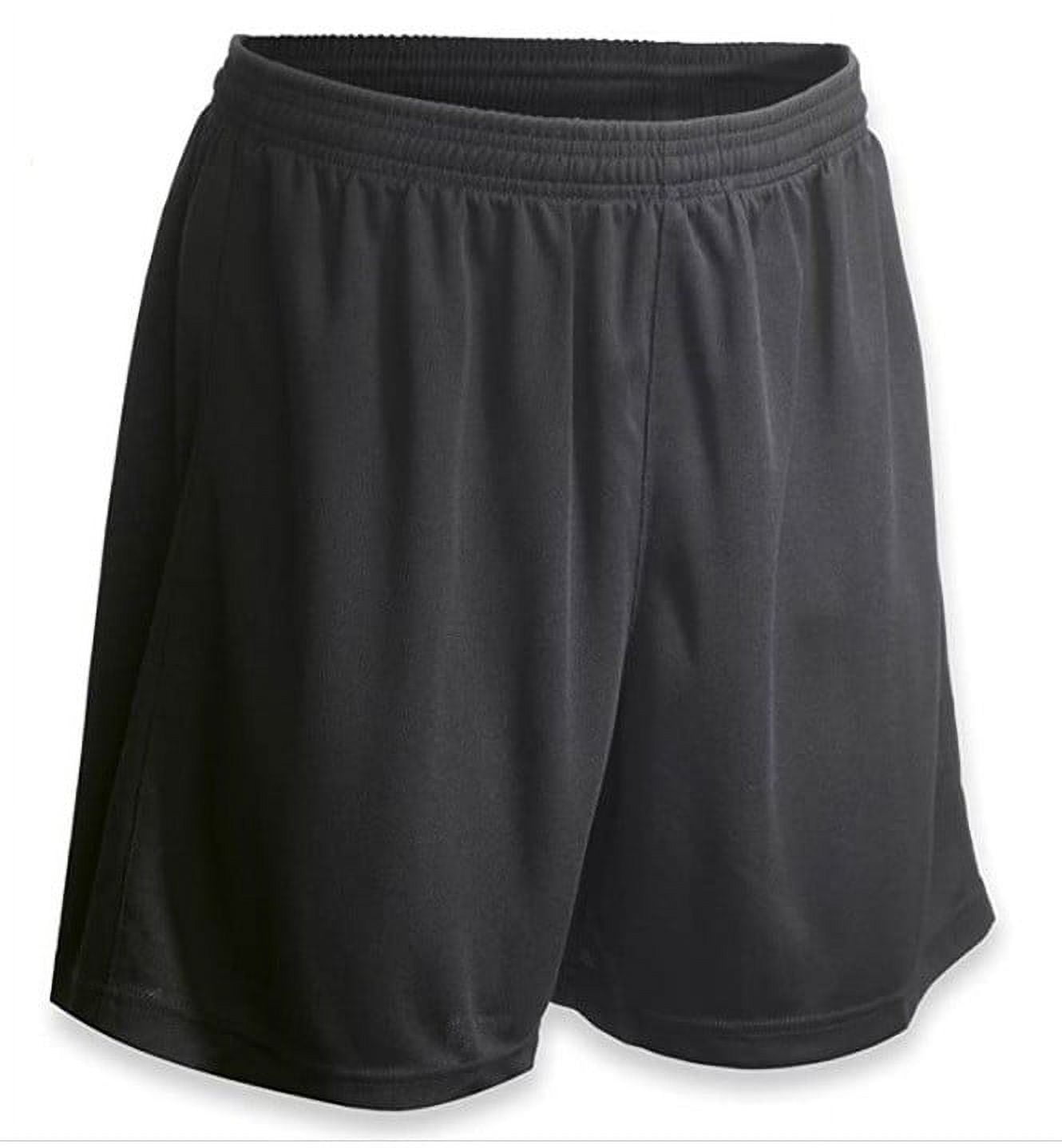 Vizari Napa Soccer Shorts, Black - YXL