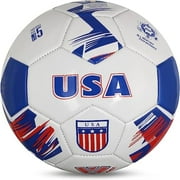 Vizari National Team Soccer Ball | Durable Faux Leather | Sizes 3, 4, & 5 | Ideal for Youth & Adults