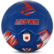 Vizari National Team Soccer Ball | Durable Faux Leather | Sizes 3, 4, & 5 | Ideal for Youth & Adults