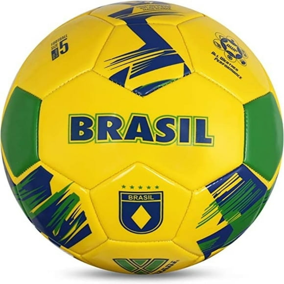 Vizari National Team Soccer Ball | Durable Faux Leather | Sizes 3, 4, & 5 | Ideal for Youth & Adults