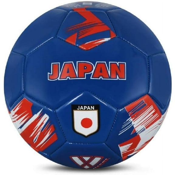 Vizari National Team Soccer Ball | Durable Faux Leather | Sizes 3, 4, & 5 | Ideal for Youth & Adults