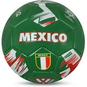 Vizari National Team Soccer Ball | Durable Faux Leather | Sizes 3, 4, 5 | Ideal for Youth & Adults